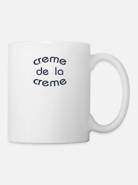 creme de la creme - Mug blanc - blanc