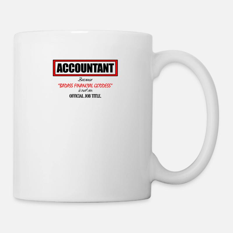 Accountant - Tasse - Weiß