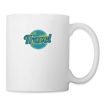 Monde Voyage Voyage Terre Wanderlust voyage autour du monde vacances - Mug blanc - blanc - Droite