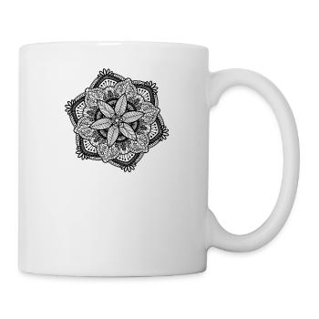 Mandala - Mug blanc - blanc - Droite
