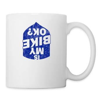 Ist mein Fahrrad in Ordnung? - Tasse - Weiß - Rechts
