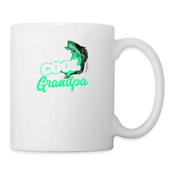 Cool Angler Opa - Mug - white - Right