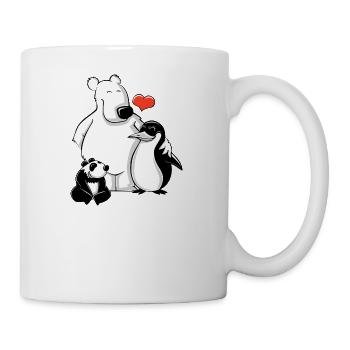 Petit panda - Mug blanc - blanc - Droite