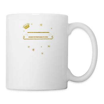 queens born MARCH - Tasse - Weiß - Rechts