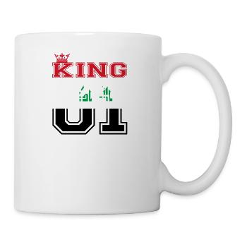 land partner king 01 prince Irak - Tasse - Weiß - Rechts