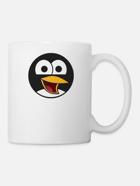 Vogel Comic - Tasse - Weiß