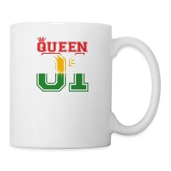 partner land king 01 prince kurdistan kurde - Tasse - Weiß - Rechts