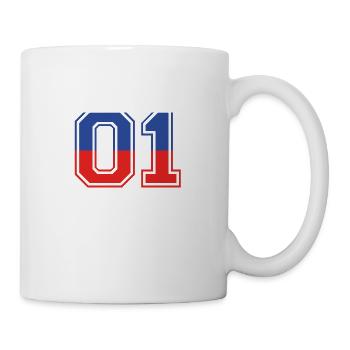 partner land king 01 prince Russland - Tasse - Weiß - Rechts