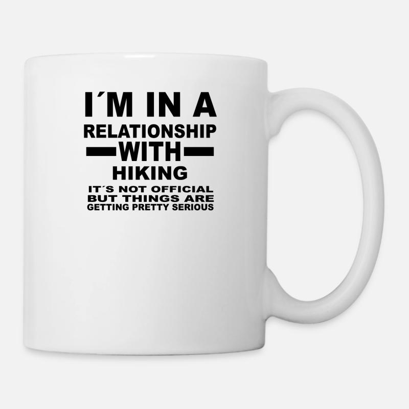 relation avec HIKING - Mug blanc - blanc