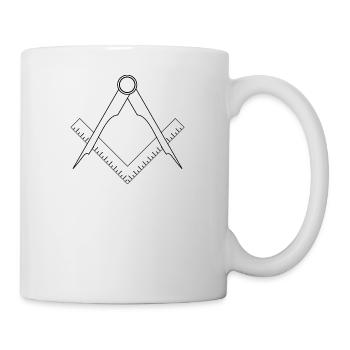 bauen handwerker mechaniker baustelle maurer69 - Tasse - Weiß - Rechts