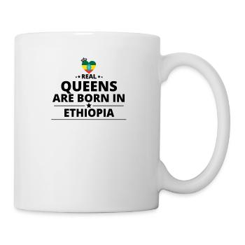 GIFT QUEENS LOVE FROM ETHIOPIA - Mug - white - Right