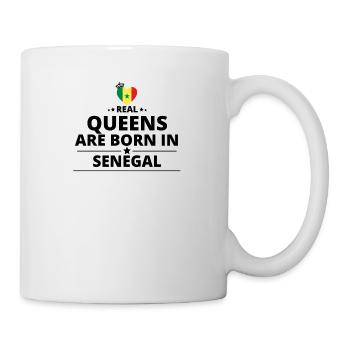 GIFT QUEENS LOVE FROM SENEGAL - Mug - white - Right