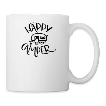 HAPPY CAMPER - Tasse - Weiß - Rechts