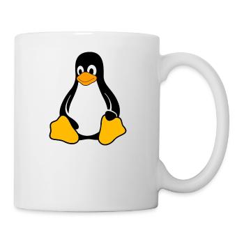 manchot - Mug blanc - blanc - Droite