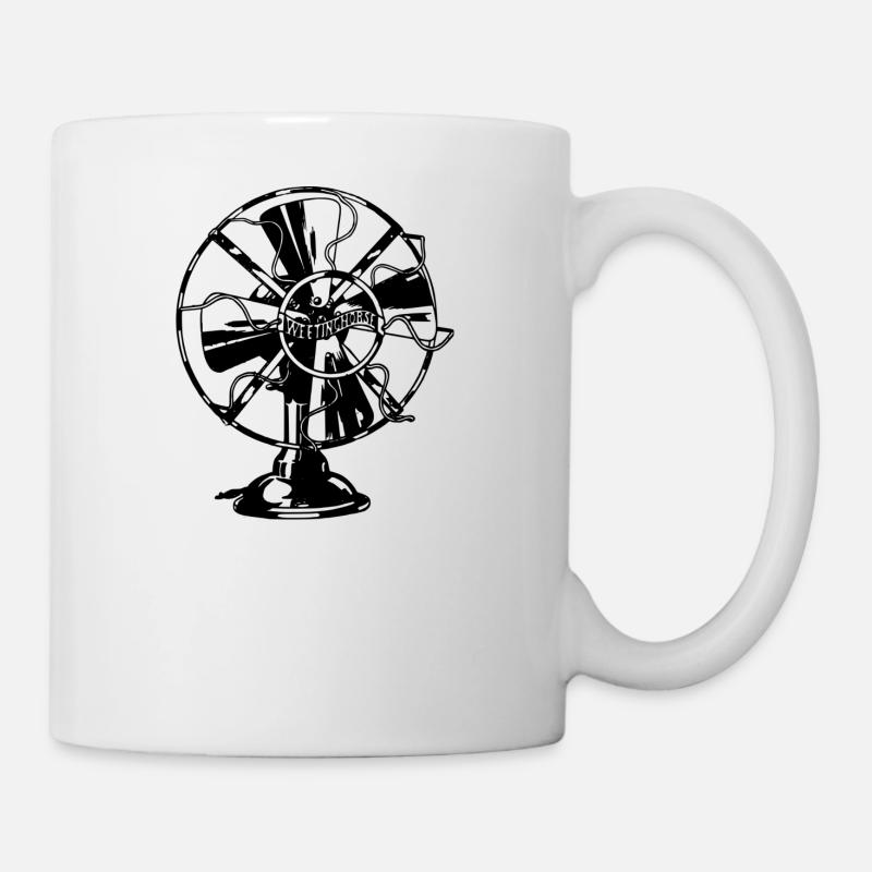 fan - Mug - white