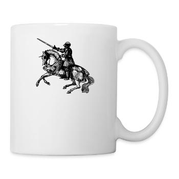 Ritter - Tasse - Weiß - Rechts
