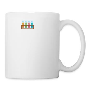 Mangez la répétition de la chimie du sommeil - Mug blanc - blanc - Droite