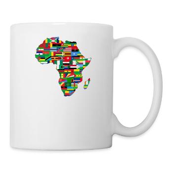 AFRIQUE DE L'AFRIQUE CONTINENT CADEAU T-SHIRT - Mug blanc - blanc - Droite