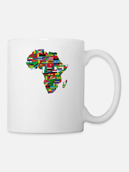 AFRICA AFRICA CONTINENT GIFTS - Mug - white