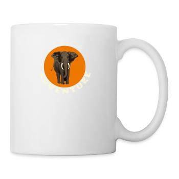 Abenteuer Afrika - Tasse - Weiß - Rechts