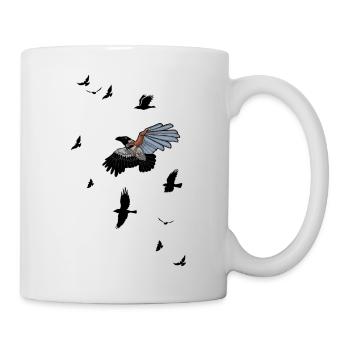 Cyborg Bird - Mug - white - Right