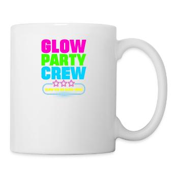 Glow party Crew - Mug - white - Right