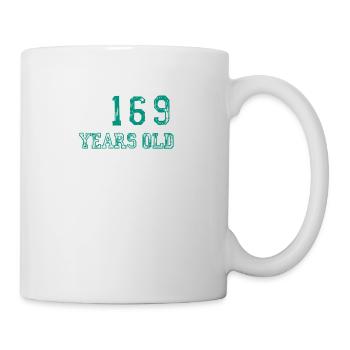 Square Root of 169 Tee Shirt 13th Birthday - Mug - white - Right