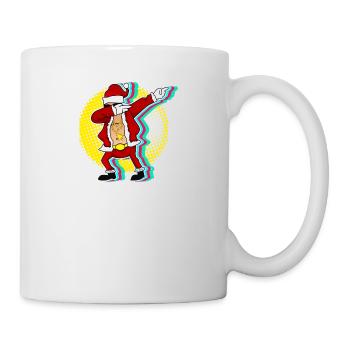Dab Santa Geschenk Weihnachten Christmas Dabb - Tasse - Weiß - Rechts