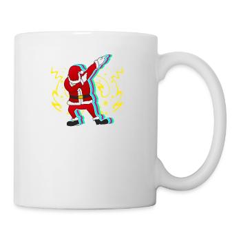 Dab Santa Geschenk Weihnachten Christmas Dabb - Tasse - Weiß - Rechts
