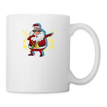 Dab Santa Geschenk Weihnachten Christmas Dabb - Tasse - Weiß - Rechts