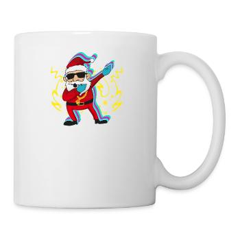 Dab Santa Geschenk Weihnachten Christmas Dabb - Tasse - Weiß - Rechts