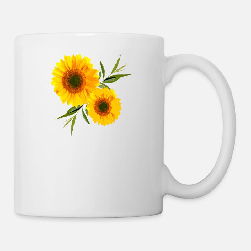 sunflower - Mug - white