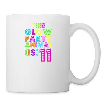 Glow Party Animal11 - Mug - white - Right