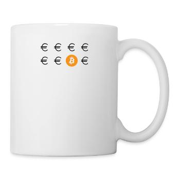 Pensez différent Bitcoin - Mug blanc - blanc - Droite