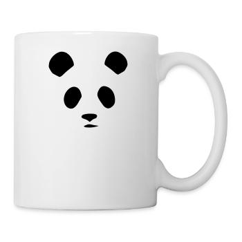 Panda T-Shirt Gift Idea Christmas Funny - Mug - white - Right
