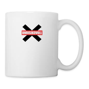 „Das war nicht ganz unrisikovoll!“ - Tasse - Weiß - Rechts