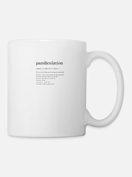 pandiculation definition - Mug - white