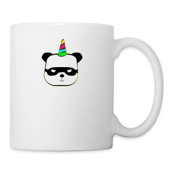 Weihnachten Einhorn neu new Geschenk Regenbogen - Tasse - Weiß - Rechts
