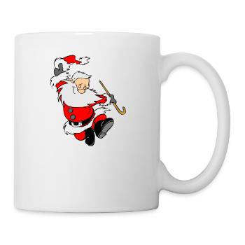 noël noël père noël weihnachtsmann3 - Mug blanc - blanc - Droite