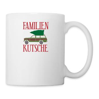 Weihnachten Familie Geschenk Auto Weihnachtsfilm - Tasse - Weiß - Rechts