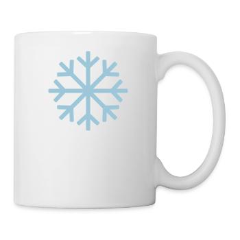 flocon de neige 2 - Mug blanc - blanc - Droite