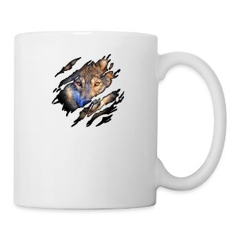 Wolf 2 in me - Mug - white - Right