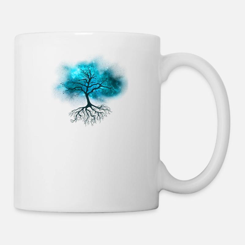 Magischer Baum - Tasse - Weiß