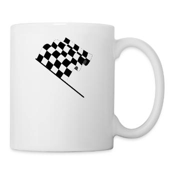 dragster racer automotive car racing car7 - Mug - white - Right