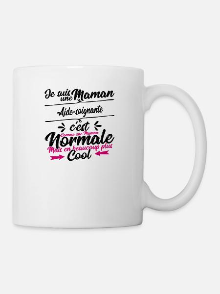 Maman Aide-soignante cadeau - Mug blanc - blanc
