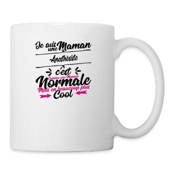 Maman Anesthésiste cadeau - Mug blanc - blanc - Droite