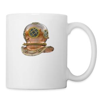 diving snorkeling diver taucher schnorcheln tauche - Tasse - Weiß - Rechts