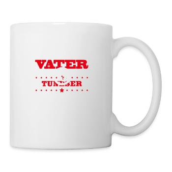 Egal wie cool vater geschenk ist Tunesien - Tasse - Weiß - Rechts