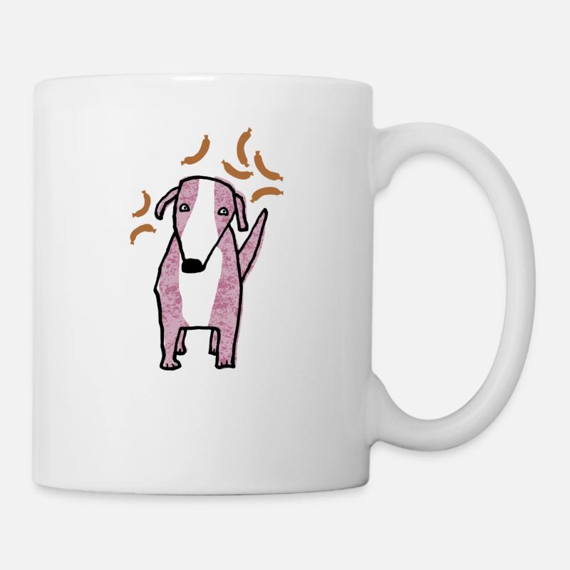dog - Mug - white