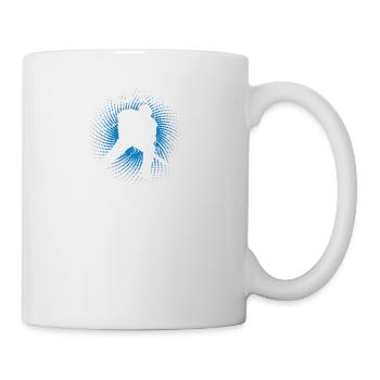 NÉ AU HOCKEY 2012 Cadeau d'anniversaire - Mug blanc - blanc - Droite